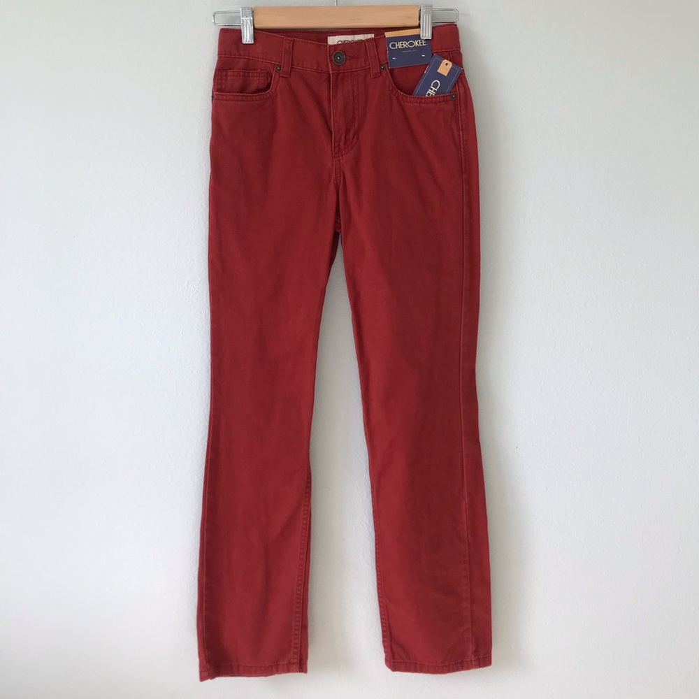 NWT Boys Cherokee Washed Chino Jeans